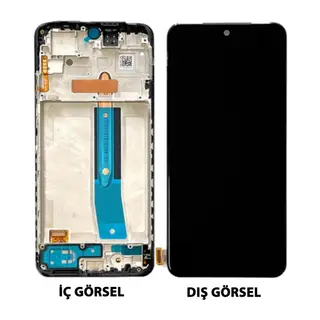 Redmi Note 11 - Note 11S Uyumlu Ekran Dokunmatik Çıtalı TFT (Siyah)
