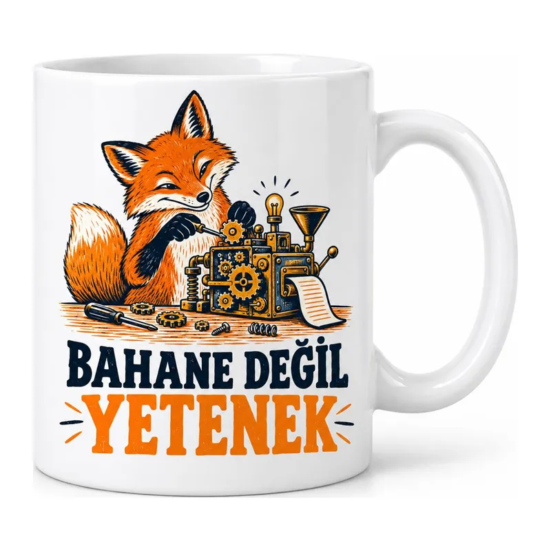Mazeret Atölyesi Tasarımlı Porselen Kupa - MODEL 961