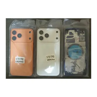 iPhone 12 - 17 Uyumlu Pro'ya Dönüşüm Kasa (Mavi)