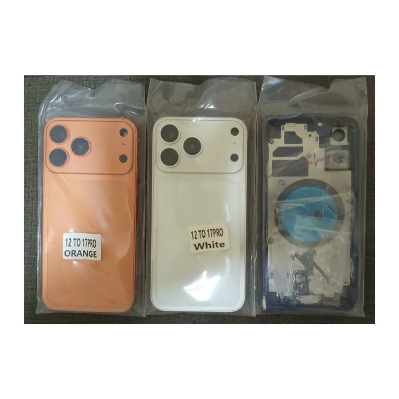 iPhone 12 - 17 Uyumlu Pro'ya Dönüşüm Kasa (Mavi)