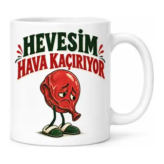 Heves Kaçağı Tasarımlı Porselen Kupa - MODEL 762