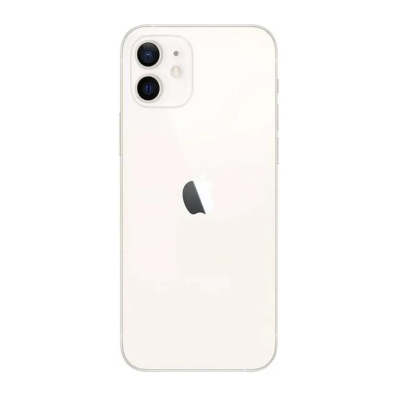 iPhone 12 Mini Uyumlu Arka Pil Kapağı Beyaz