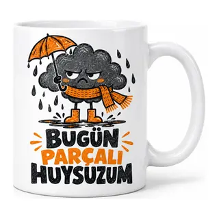 Kişisel Hava Tasarımlı Porselen Kupa - MODEL 861