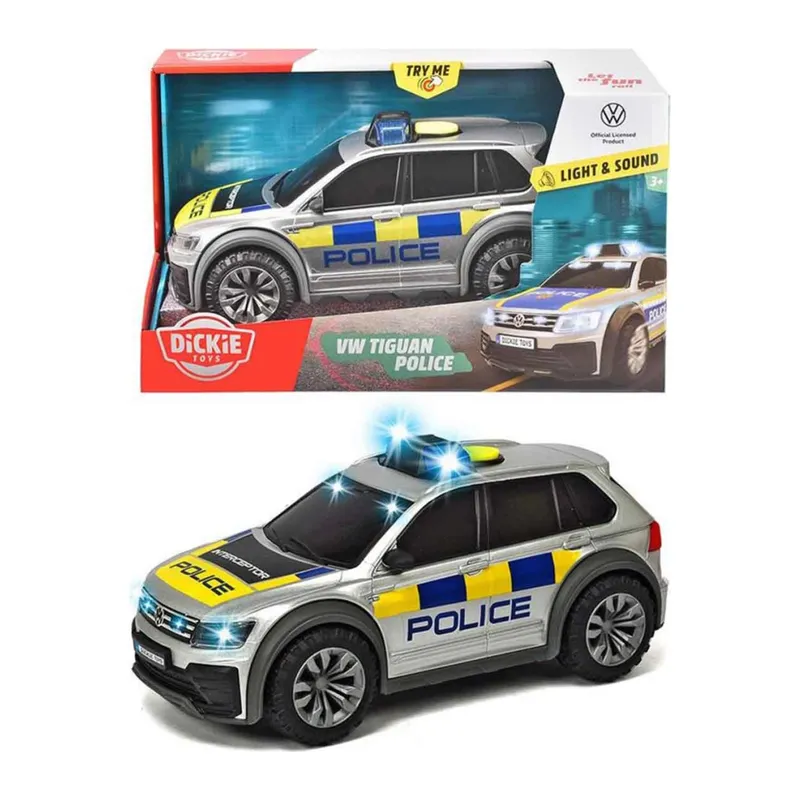 Dickie Işıklı ve Sesli VW Tiguan Polis Arabası