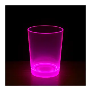 PartyGlow Neon Pembe Bardak 8.5 x 10.5 cm