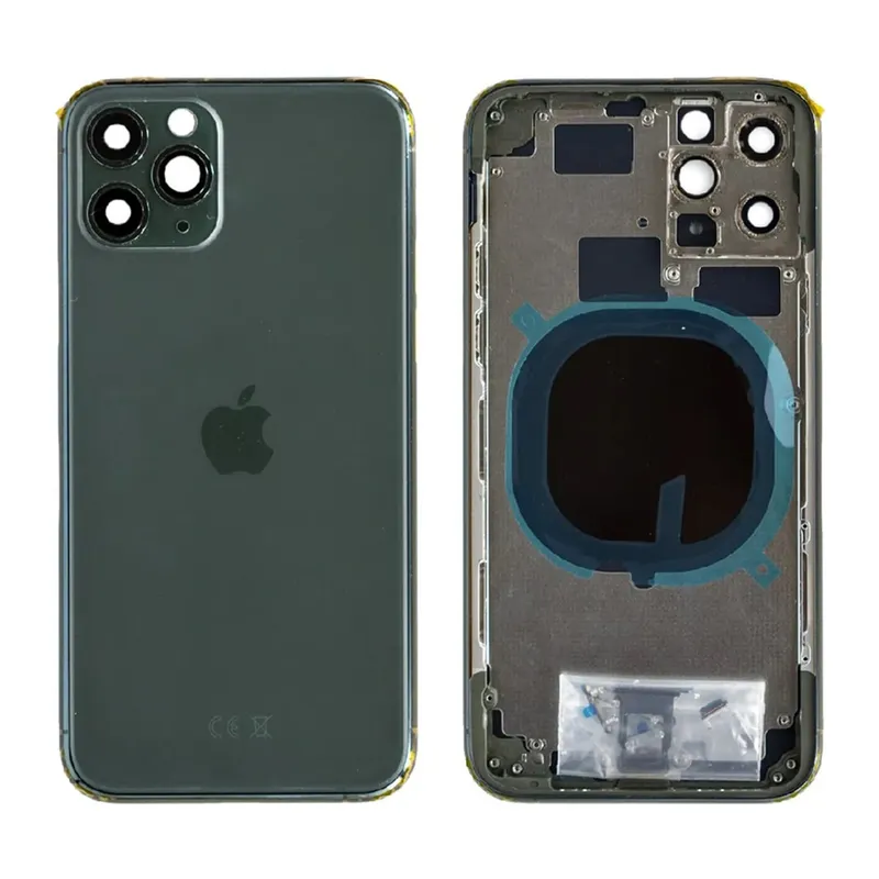 Iphone 11 Pro Uyumlu Boş Kasa + Kapak Yeşil