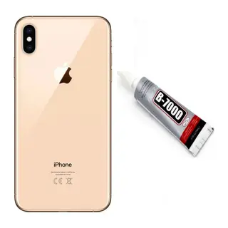 iPhone XS MAX Uyumlu Arka Pil Kapağı ve Yapıştıcı Hediye
