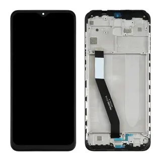 Redmi 9 Uyumlu Ekran Dokunmatik Çıtalı SRV (Siyah)