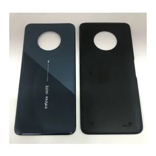 infinix Note 7 Uyumlu Arka Kapak Pil Kapağı (Siyah)