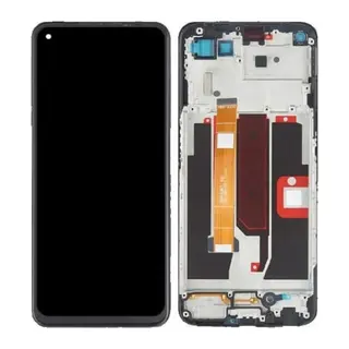 Oppo A54 Uyumlu Ekran Dokunmatik Çıtalı SRV (Siyah)