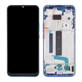 Mi 10 Lite Uyumlu Ekran Dokunmatik Çıtalı (Siyah)
