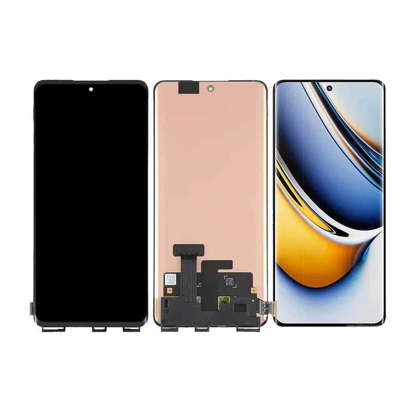 Realme 12 Pro Plus Uyumlu Ekran Dokunmatik OLED (Siyah)