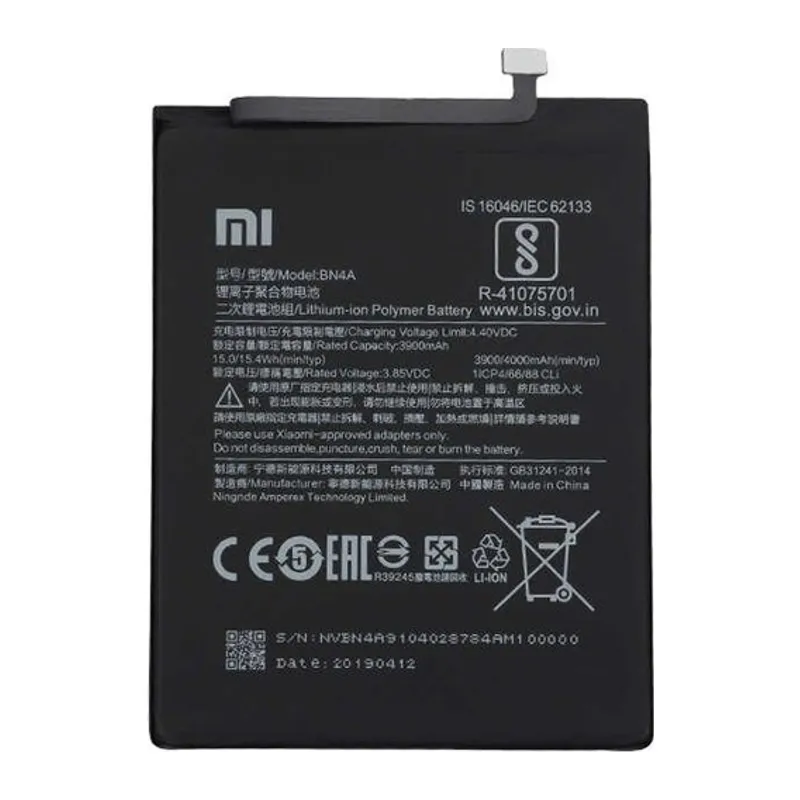 Redmi Note 7 (BN4A) Batarya Pil 4000 mAh