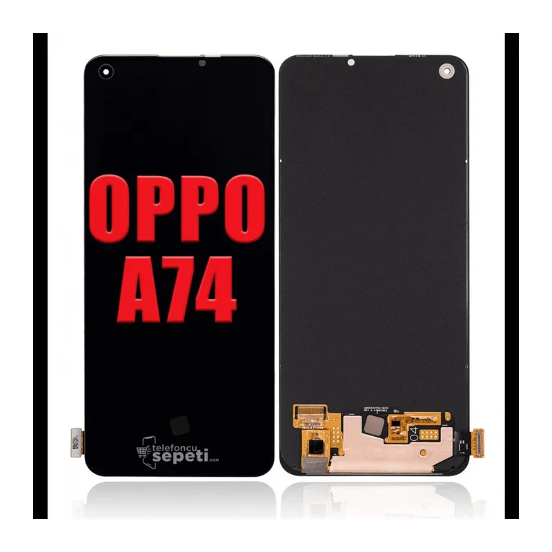 A74 Ekran Dokunmatik Ekran OLED o(Siyah)