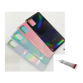 SAMSUNG A71 A715 Arka Batarya Pil Kapağı MAVİ (B70
