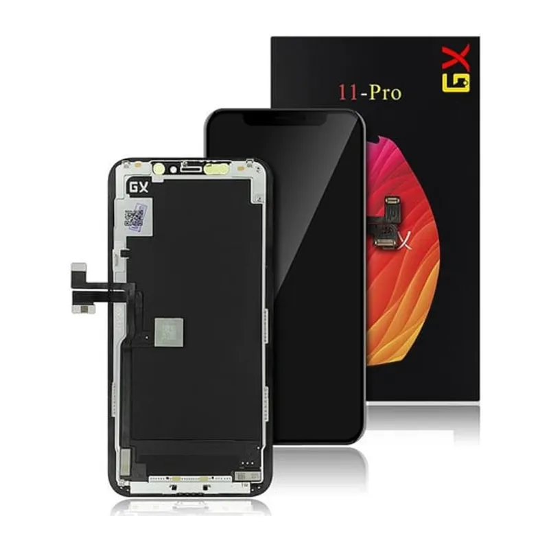 iPhone 11 Pro Uyumlu Ekran Dokunmatik GX OLED (Siyah)