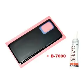 Mi 11T Uyumlu - Mi 11T Pro Arka Pil Kapağı Siyah (B7000 1