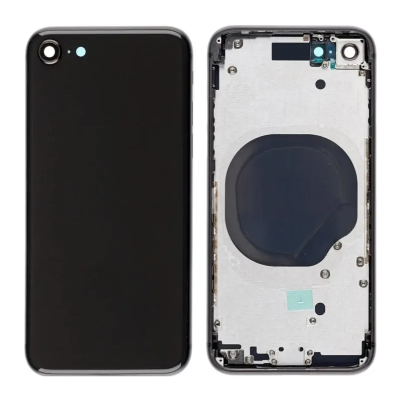 Iphone 8 Boş Kasa Kapak 8g Siyah Uyumlu