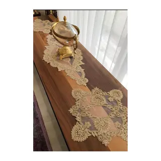 Salon Takımı 3 Parça Yemek Masası Örtüsü Sehpa Örtüsü