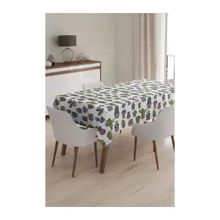 Tek Masa Örtüsü Dijital Baskılı