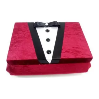 Damat Sandığı - Damatlık Figürlü Smokin Sandık - Tıraş Kutusu