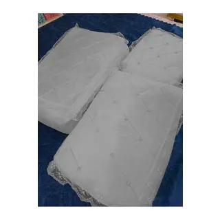 Çeyizlik Boncuk Işlemeli Kadife Nişan Hurcu 3lü Nişan Hurcu, Bohça Gelin Hurç Seti
