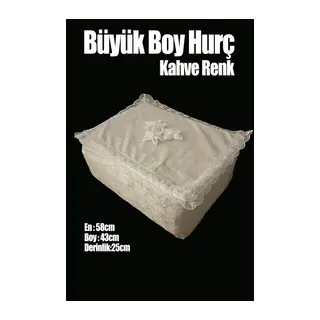 Çeyizlik Büyük Tek Hurç Çiçekli, Kadife Tek Hurç Çeyizlik Dantelli Hurç, Büyük Boy Hurç