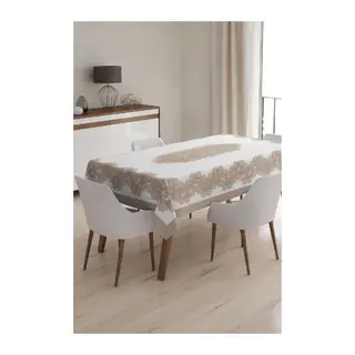 Masa Örtüsü, Dijital Baskılı Tek Masa Örtüsü, Desenli Leke Tutmaz Tek Masa Örtüsü