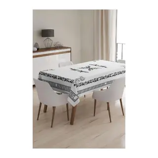 Masa Örtüsü, Dijital Baskılı Tek Masa Örtüsü, Desenli Leke Tutmaz Tek Masa Örtüsü