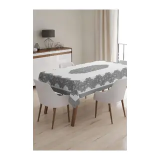 Masa Örtüsü, Dijital Baskılı Tek Masa Örtüsü, Desenli Leke Tutmaz Tek Masa Örtüsü