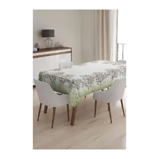 Masa Örtüsü, Dijital Baskılı Tek Masa Örtüsü, Desenli Leke Tutmaz Tek Masa Örtüsü