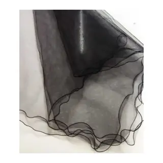 Bohça Süsü, Nişan Bohça Süsü, Kapı Süsü Tülü, Doğum Günü Tülü 150x150cm Siyah