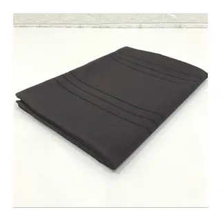 Çizgili Tek Masa Örtüsü Colber 160x260cm Gri