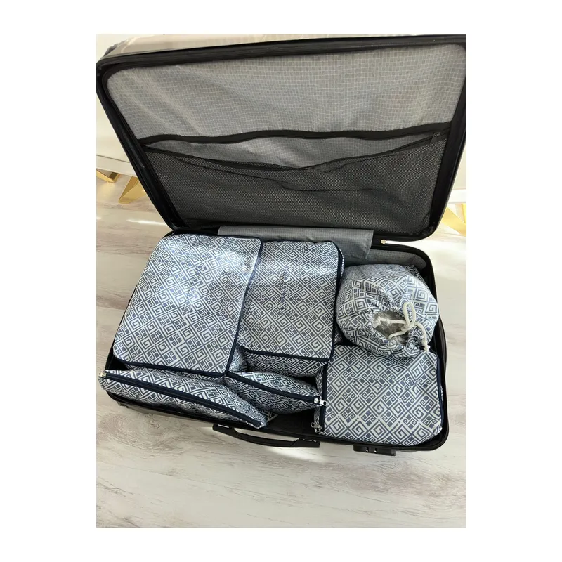 6 lı Valiz Düzenleyici Bavul Içi Organizer Set Seyahat Hurcu