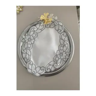 Kahve Sunum Tepsi Örtüsü - 1 Adet Tepsi Peçetesi