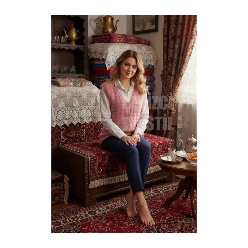 Kadın Yeleği, Çeyizlik Örgü Yelek, Hediyelik Nişan Yeleği, Nişan & Çeyiz Yelekleri