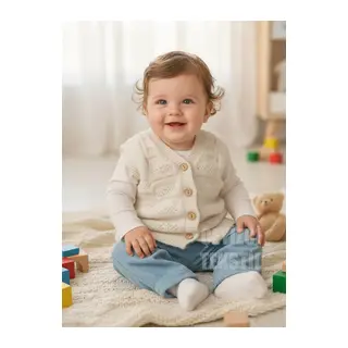 Bebek Yeleği, Yumoş Bebek Yeleği Simsiz Yumuşacık Bebek Yeleği