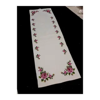 Kanaviçe Runner Dijital Baskılı 40x140cm