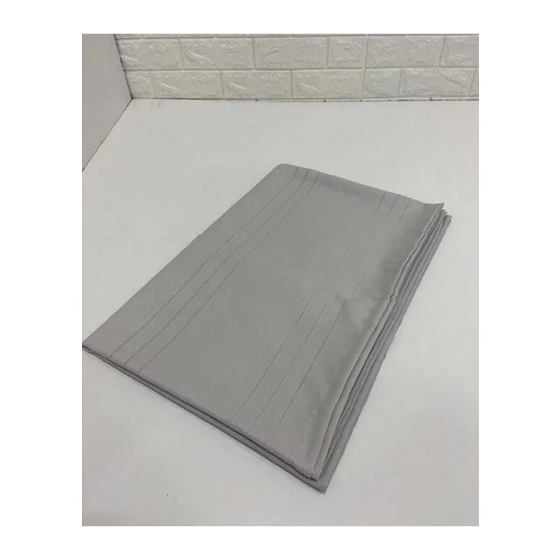 Çizgili Tek Masa Örtüsü Colber 160x220cm Gri
