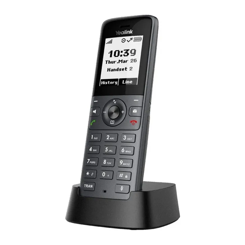 YEALINK W71H 1.8 INC EKRAN HD SES FNR GÜRÜLTÜ ENGELLEME SIP IP DECT TELEFON