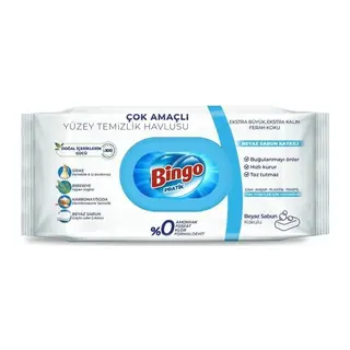 Yüzey Havlusu Beyaz Sabun 96Lı