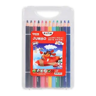 12 Renk Kuru Boya Çantalı 1 Adet