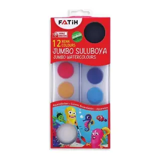 Js-12 Sulu Boya 12 Renk 1 Adet