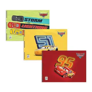 K.Color 25X35 15Yp Cars Sprl Resim Defteri