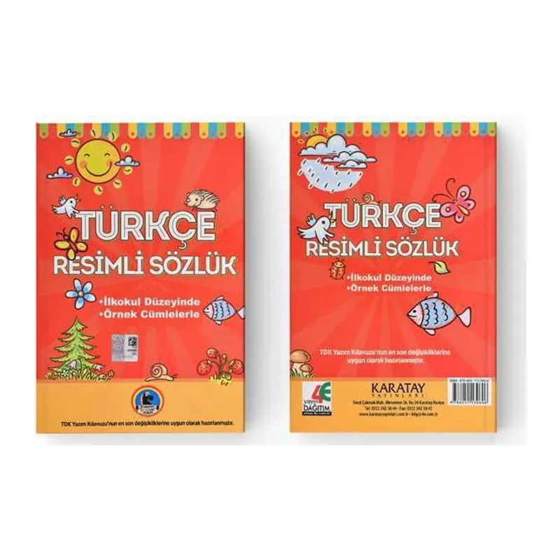 Resimli Türkçe Sözlük 1 Adet
