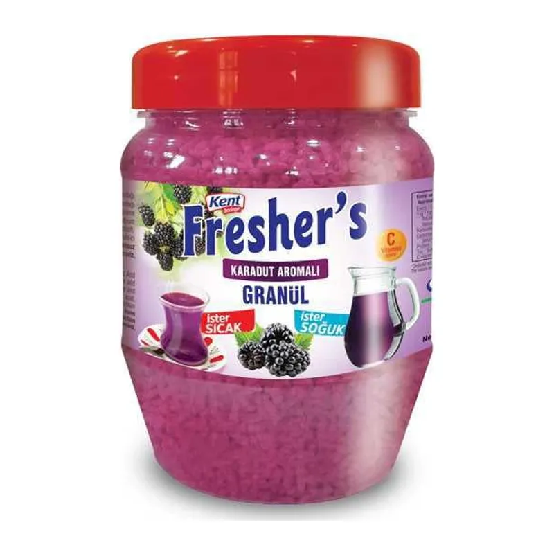 Fresher`s Karadut Aromalı Granül İçecek 300gr 1 Adet