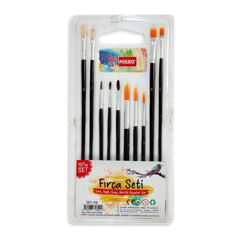 Mf-Set-110 10 lu Fırça Seti