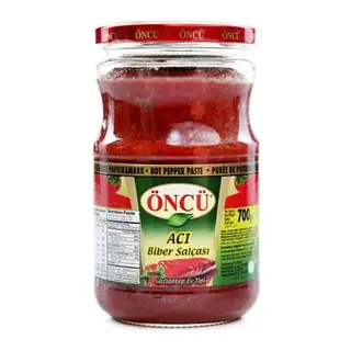 Biber Salçası Acı 700gr 1 Adet