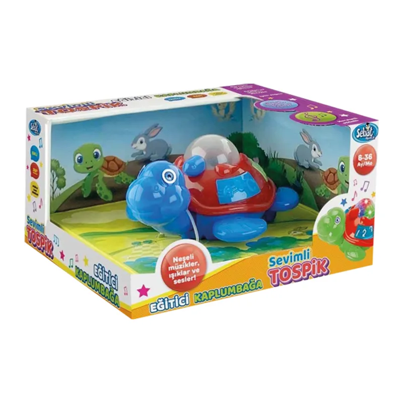 Sebat 2044 Sesli Işıklı Kaplumbağa 1 Adet