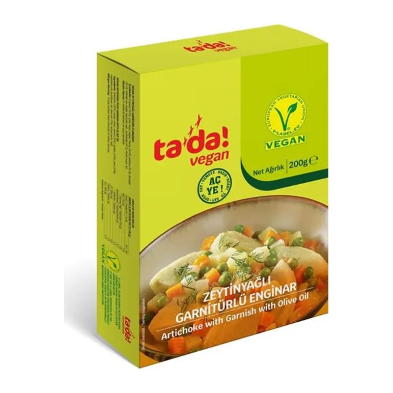Zeytinyağlı Garnitürlü Enginar 200gr 1 Adet
